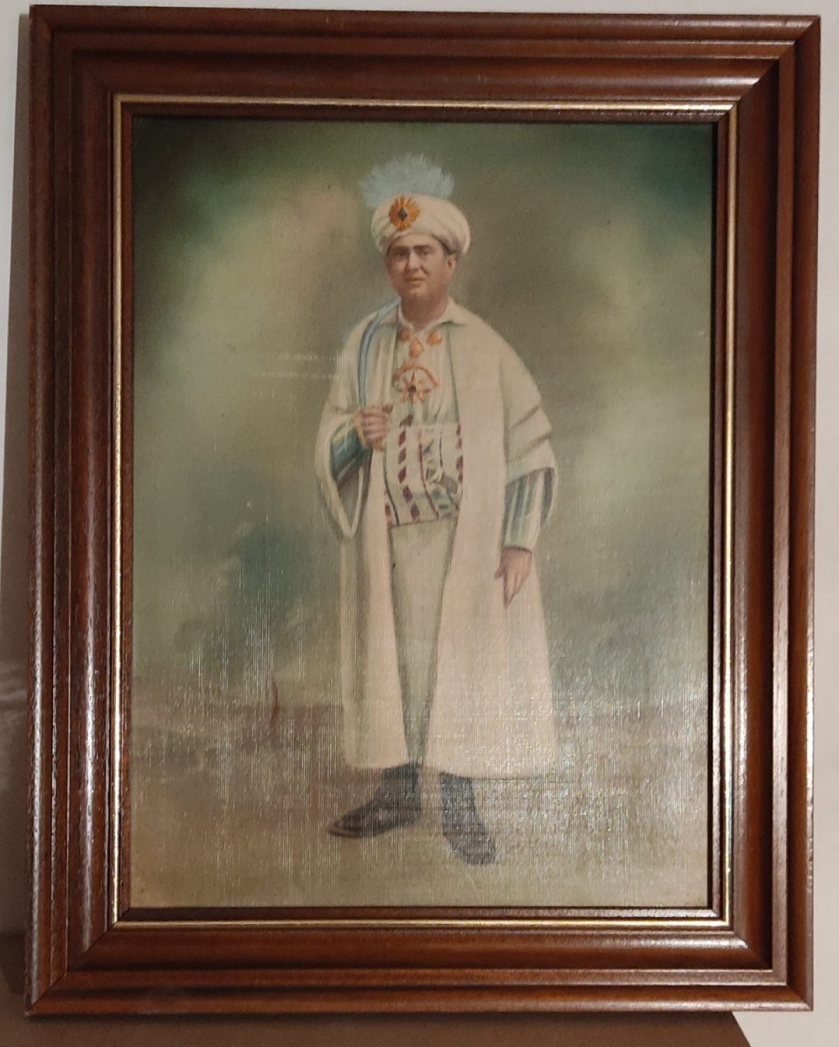 DONACIÓN DE UNA FOTOGRAFÍA DE ALBERTO JORDÁ SELLÉS, EMBAJADOR MORO 1940-1946